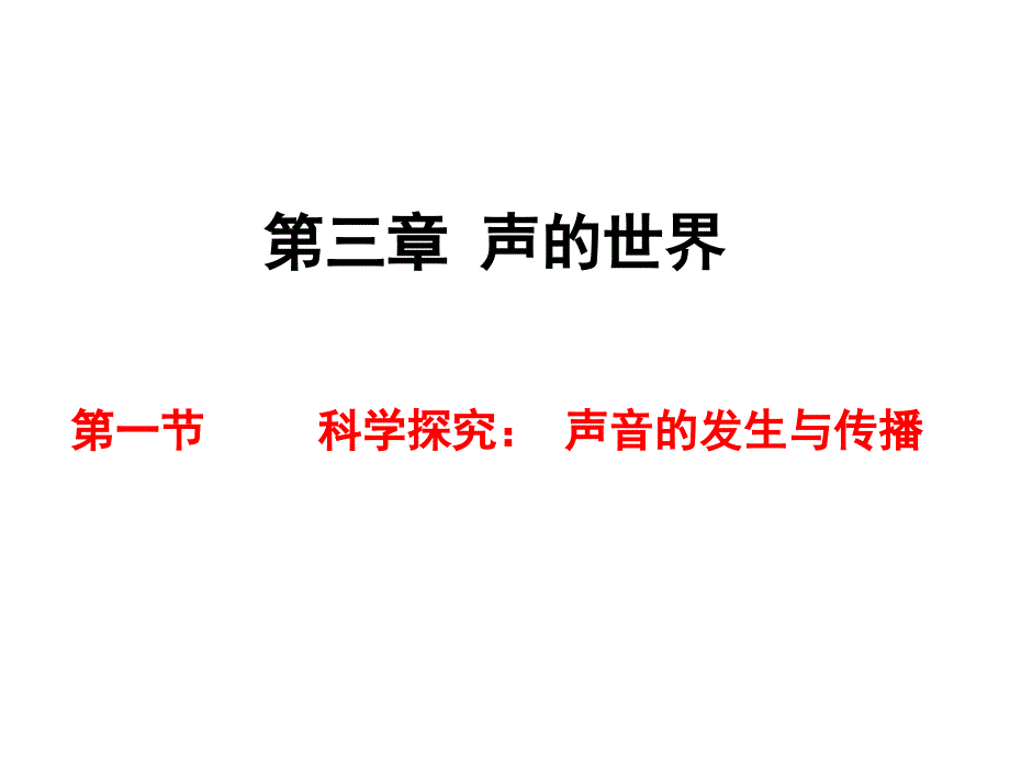 1.5 科学探究：声音的产生于传播课件（沪科版八年级全册）.ppt_第1页