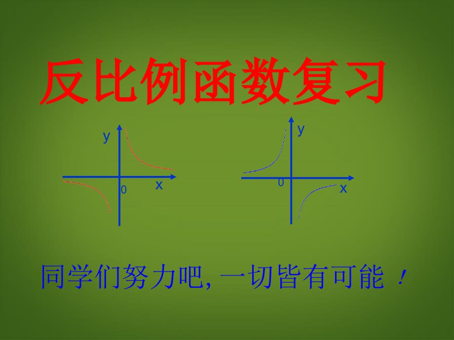 内蒙古巴彦淖尔市磴口县临河四中八年级数学下册 反比例函数课件 新人教版_第1页