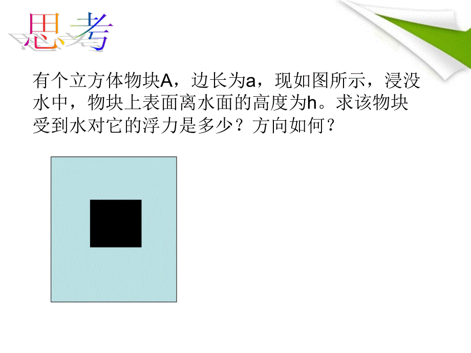 八年级科学上册 水的浮力第三课时课件 浙教版0_第3页