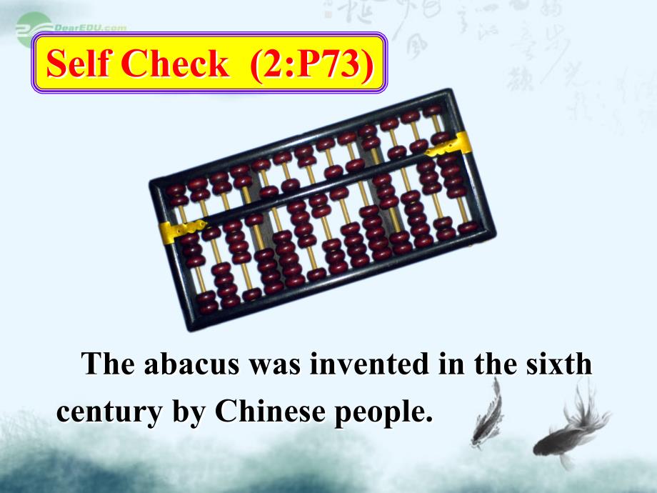 九年级英语上册 unit 9《when was it invented》self check 课件 人教新目标版_第4页