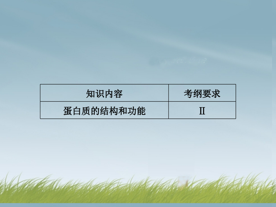 2014届高考生物一轮指导 1.3蛋白质课件 新人教版必修1_第2页