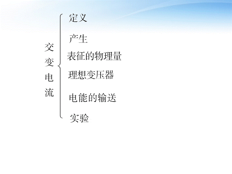 安徽省2012高三物理一轮 第10章 交变电流课件_第1页