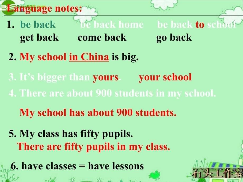 八年级英语上册 unit 1 me and my class lesson 1课件 冀教版_第5页