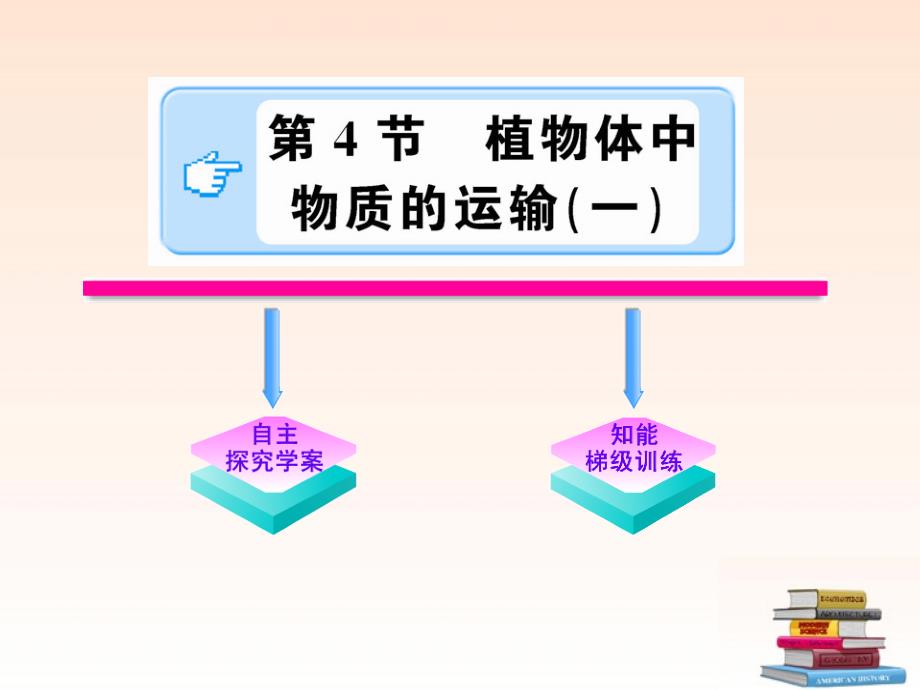 2018版八年级科学下册 《植物体中物质的运输》课件 浙教版_第1页