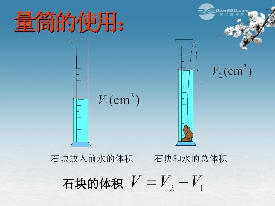 九年级物理 第十一章 多彩的物质世界第四节、测量物质的密度课件 人教新课标版_第5页