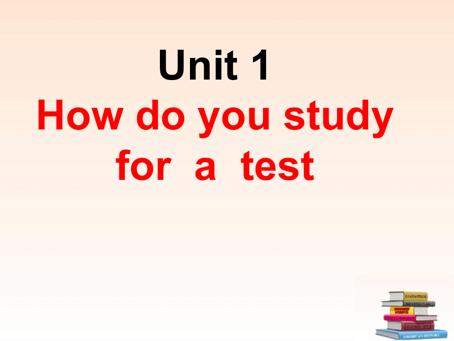 九年级英语 unit 1 整单元课件 人教新目标版_第1页