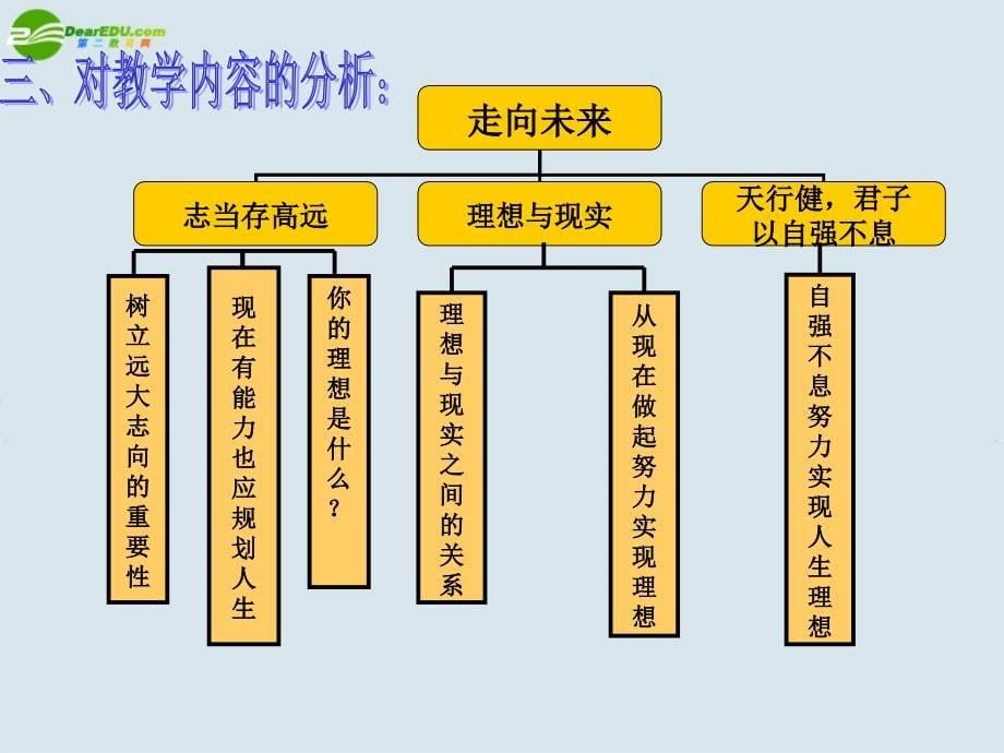 九年级政治 第二十三课《走向未来》课件 教科版_第5页