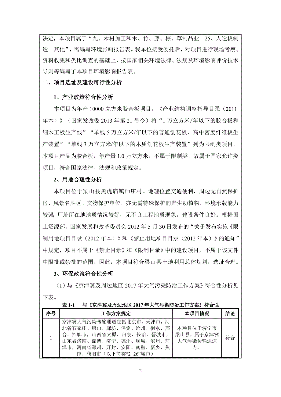 年产10000立方米胶合板项目环境影响报告表_第4页