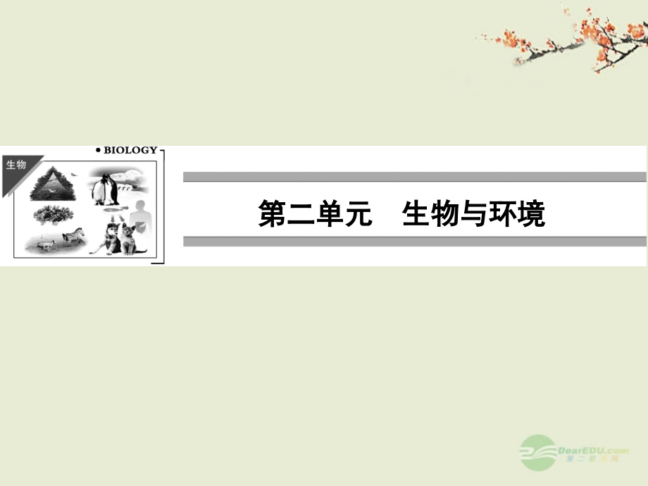 2013届高考生物一轮复习 2-1 种群的特征和数量的变化课件 新人教版必修3_第1页