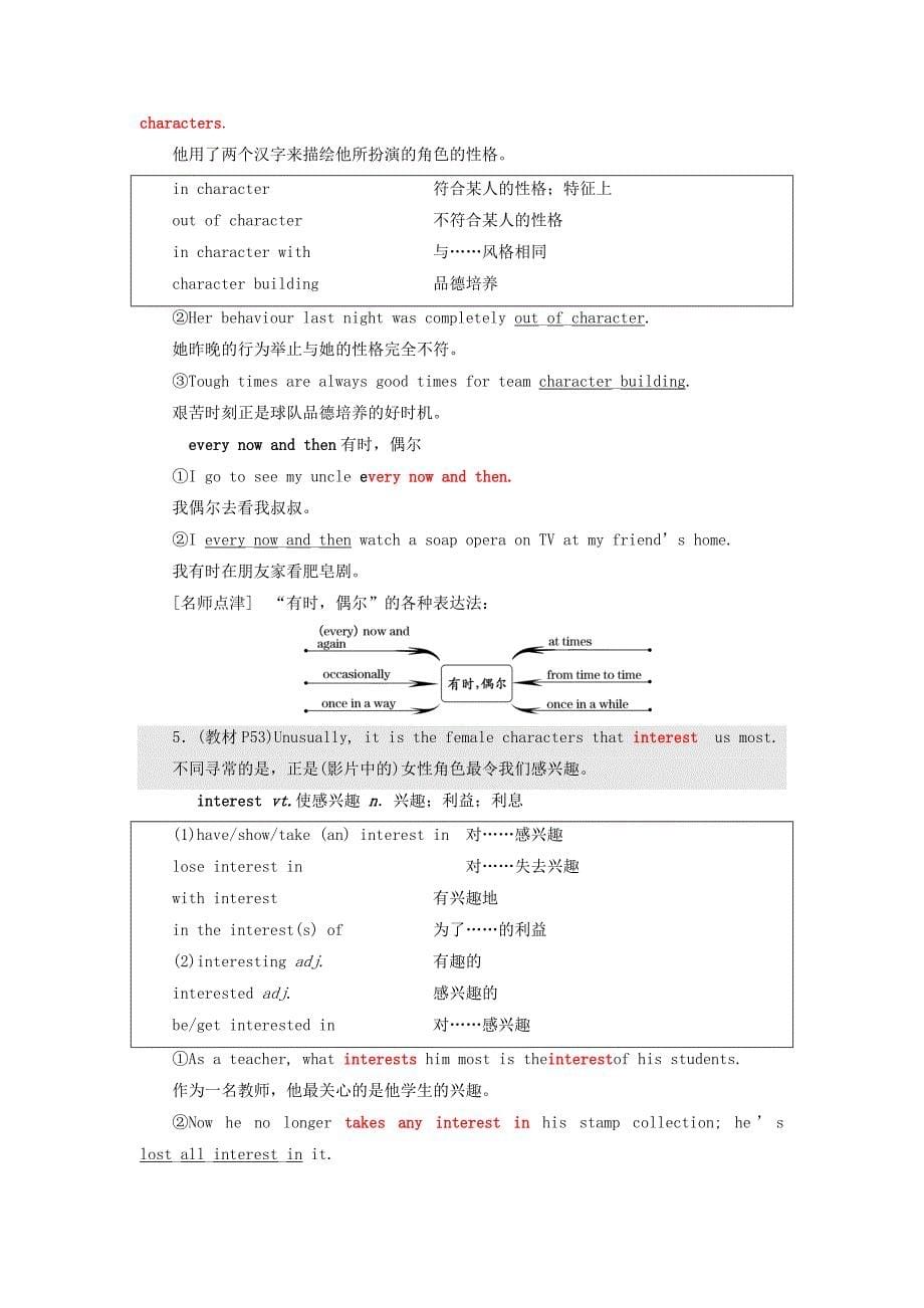 高中英语module6filmsandtvprogrammessectionⅱintroduction&ampamp；readinglanguagepoints教学案外研版必修220180128197 （2）_第5页