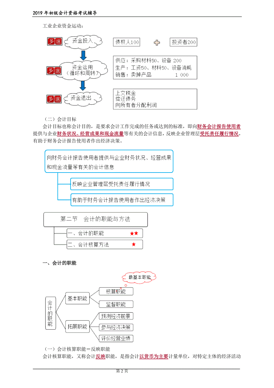 2019初级会计师会计实务零基础入门讲义_第2页