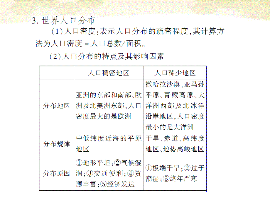 2018中考地理总复习 第4章 居民与聚落 发展与合作_第2页