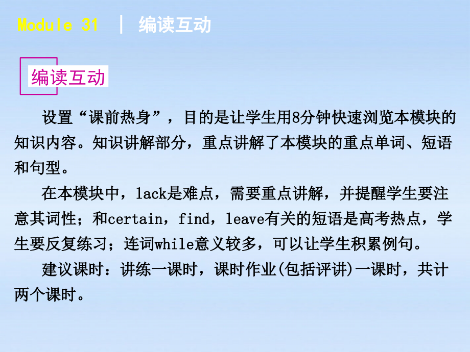 辽宁省2018届高考英语一轮复习 精品课件— 外研版选修6_第4页