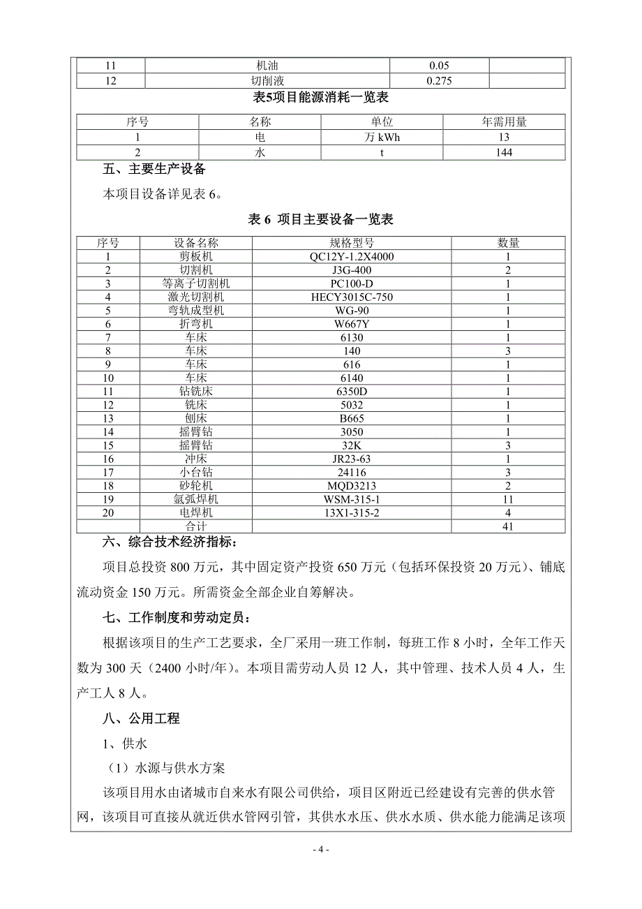 诸城市众大屠宰机械制造有限公司环境影响报告表_第4页