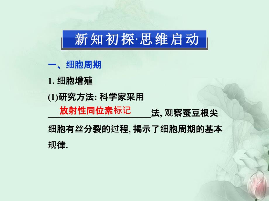 2013年高中生物 第五章 第一节细胞增殖精品课件 苏教版必修1_第4页