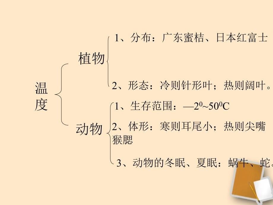 宁夏石嘴市惠农中学七年级生物下学期 7.1 生物与环境课件 人教新课标版_第5页