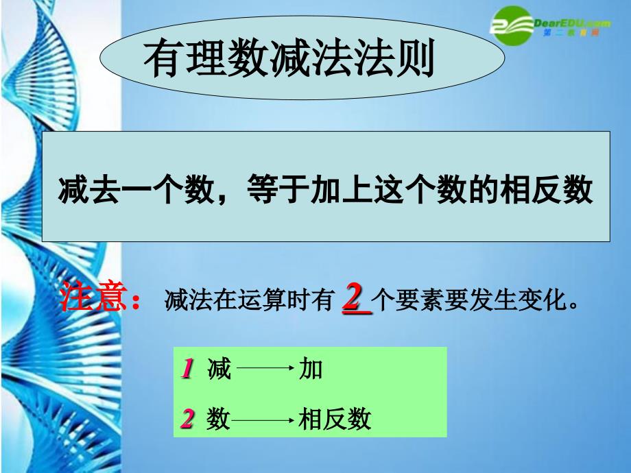 七年级数学上册 《有理数的减法》课件 人教新课标版_第4页