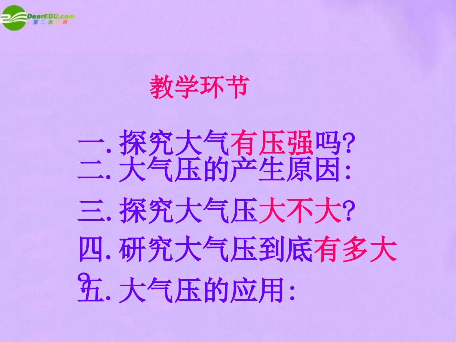 八年级物理下册 8.4大气压强课件 北师大版_第4页