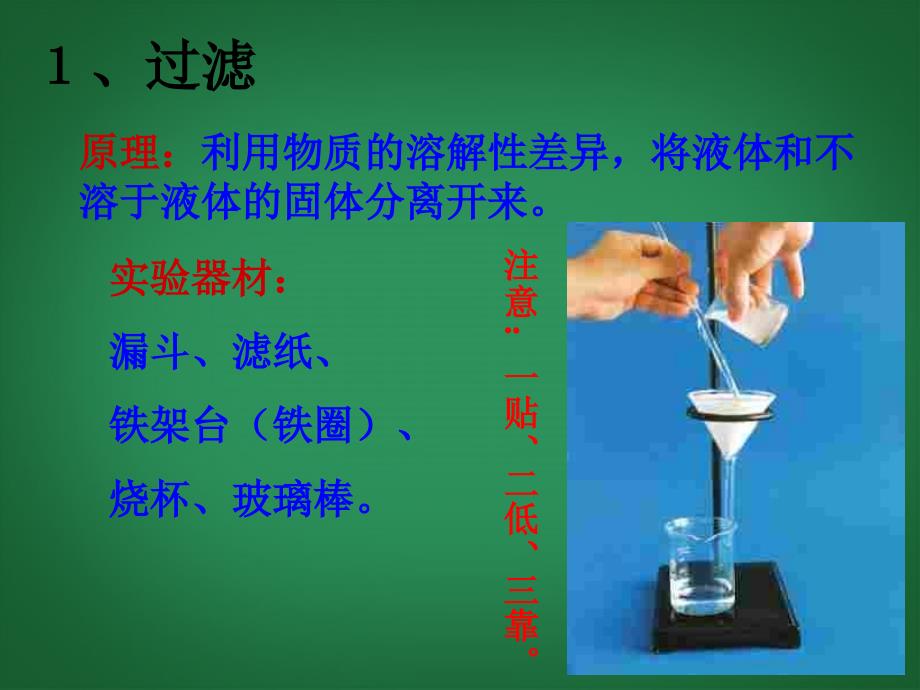 安徽省安庆市第九中学高一化学 物质的分离与提纯课件 新人教版必修1_第4页