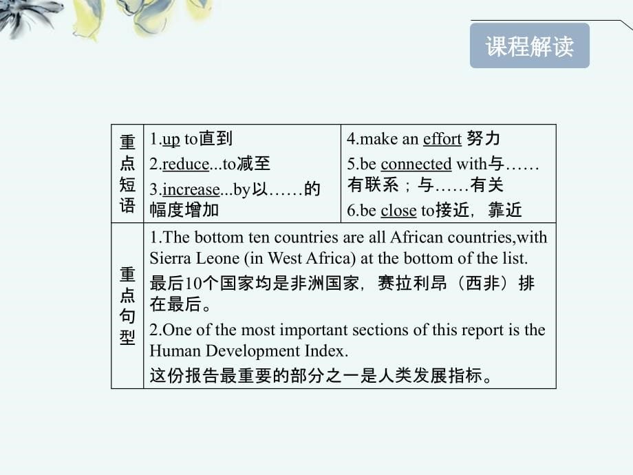 2013高考英语 module 2 developing and developed countries课件 外研版版必修3_第5页