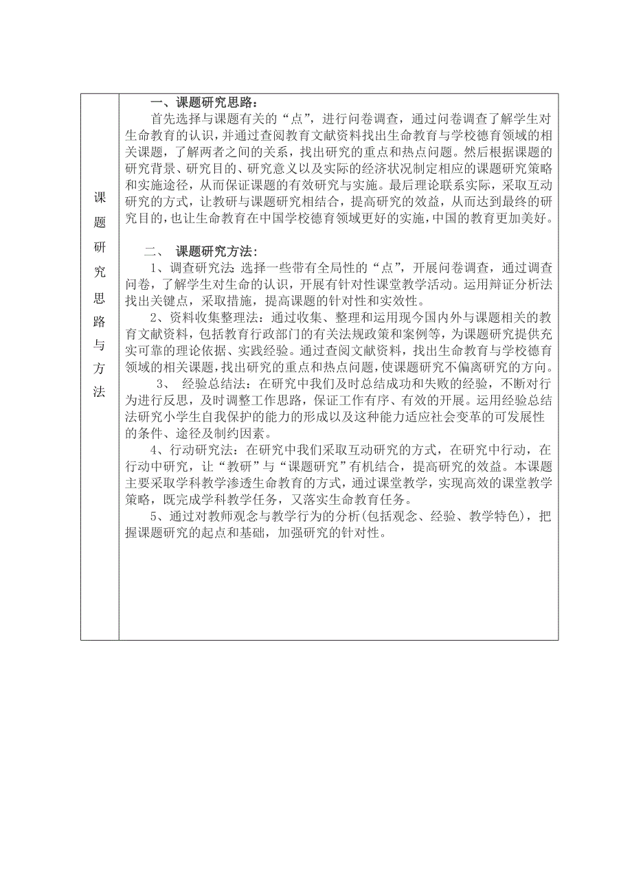 教育研究方法开题报告 正确的 陆菲菲0906010117_第4页