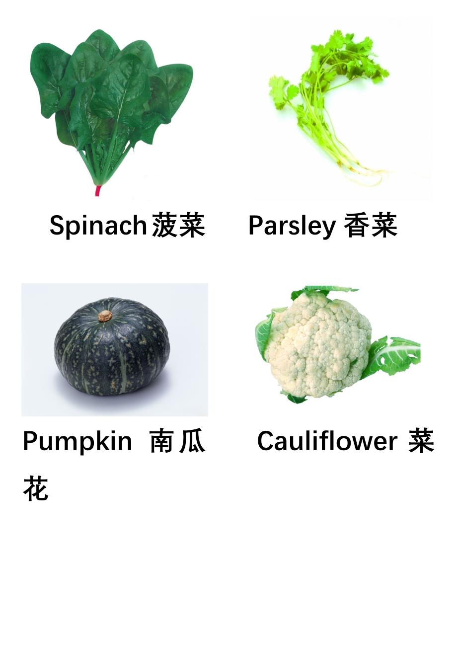 蔬菜图片-中英文标注_第3页