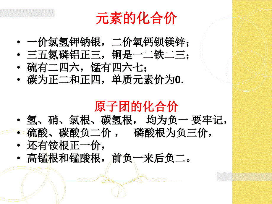 符号、元素、原子团顺口溜_第3页