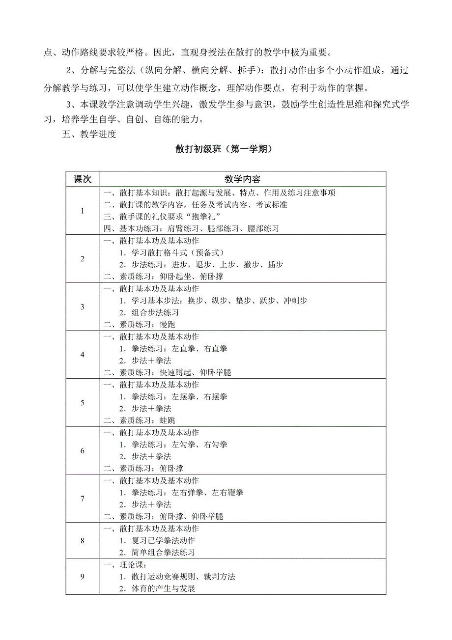 散打教学设计_第2页