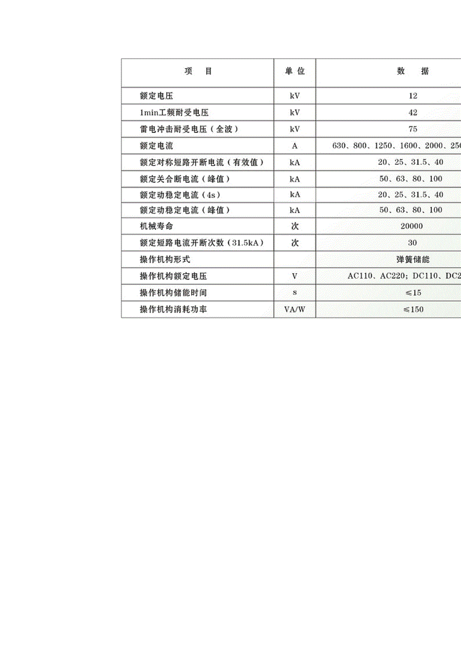 kyn28-12型铠装中置式金属封闭开关柜_第4页