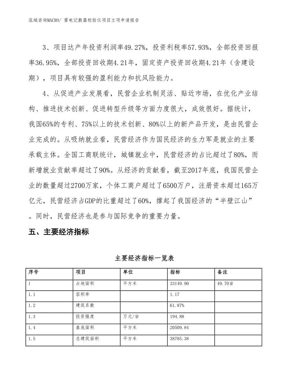 （招商引资）雷电记数器校验仪项目立项申请报告_第5页