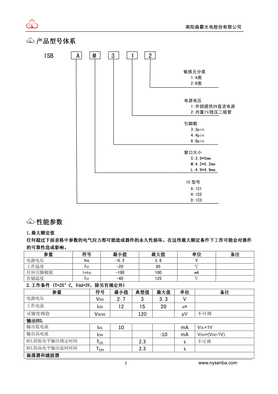 热释电数字智能传感器 am312_v1.4_第2页