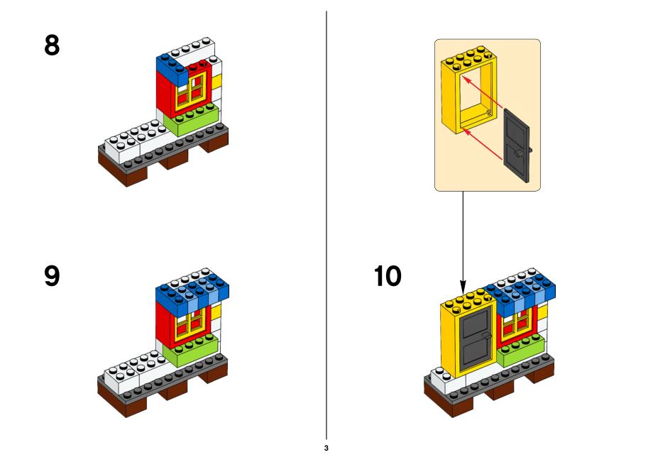 乐高拼砌说明——房子_第3页