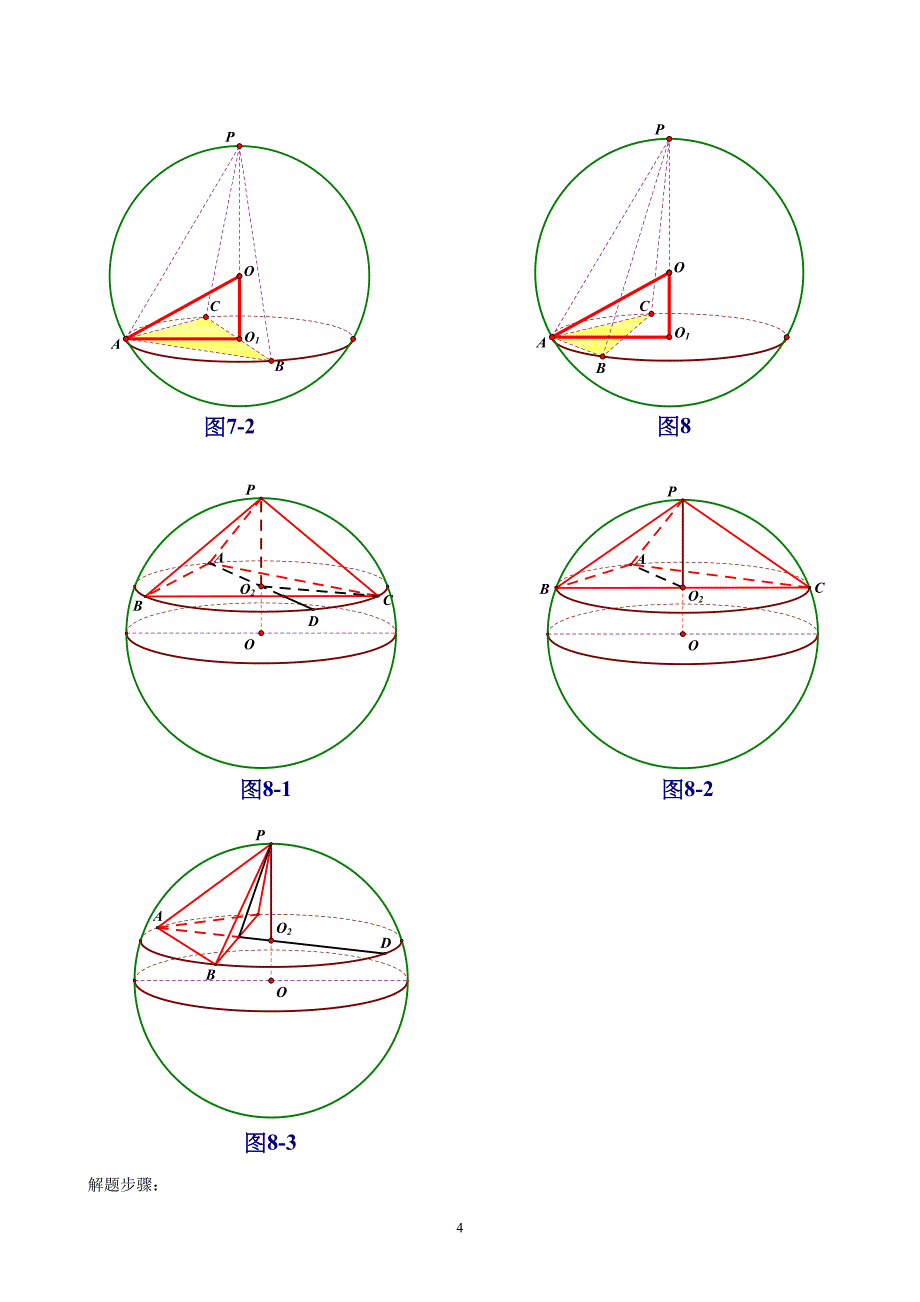【经典专题】空间几何的外接球和内切球教师版_第4页