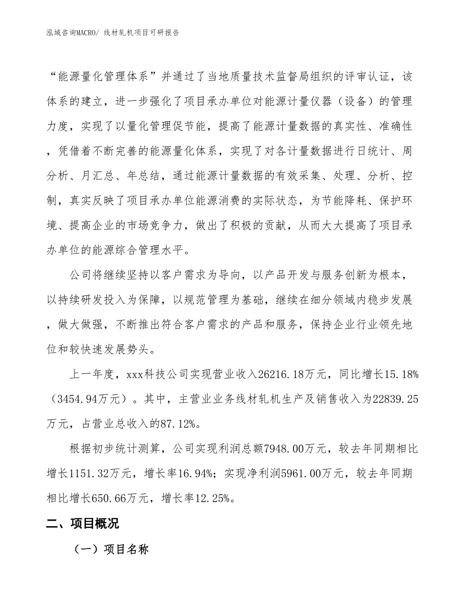 线材轧机项目可研报告_第2页