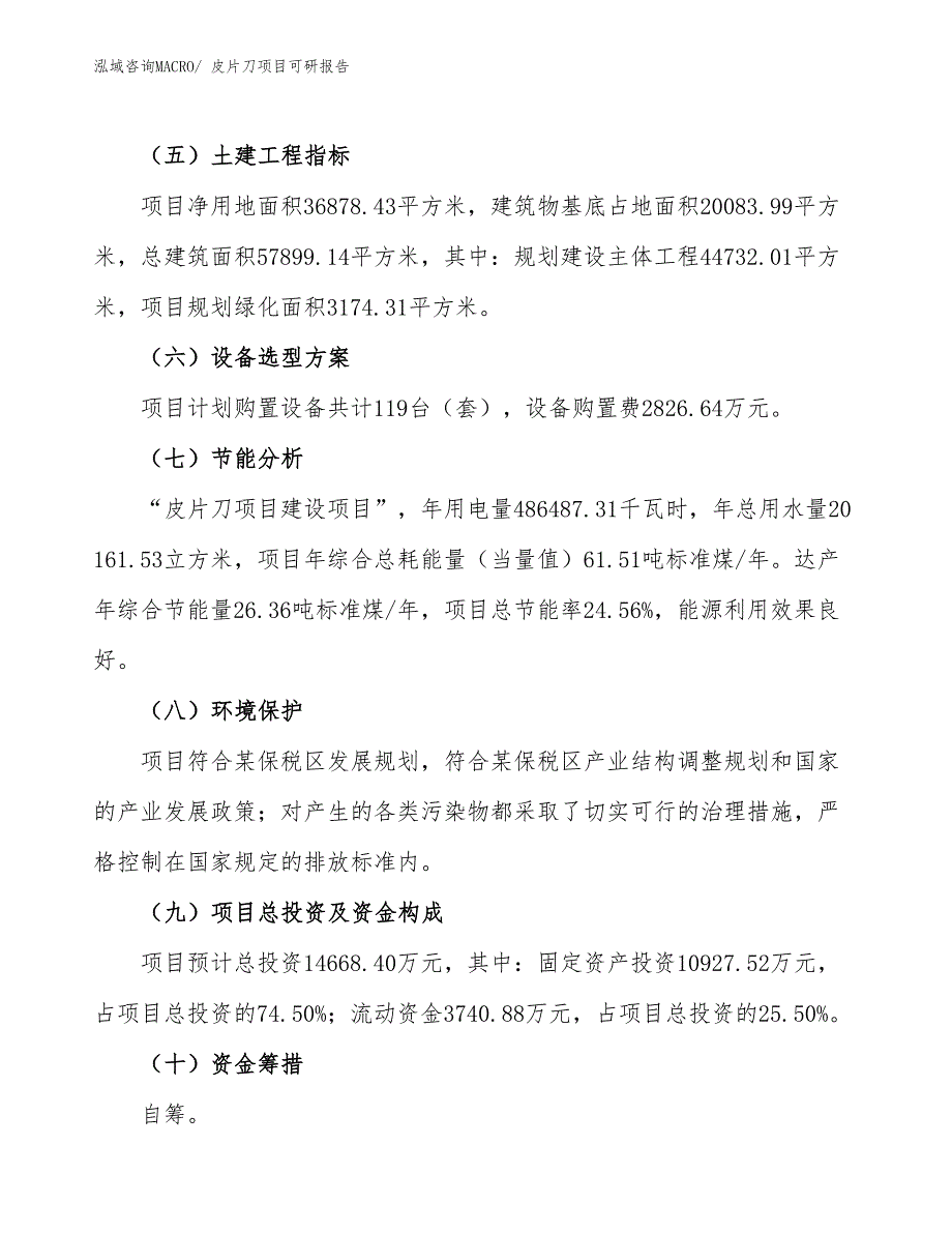 皮片刀项目可研报告_第3页