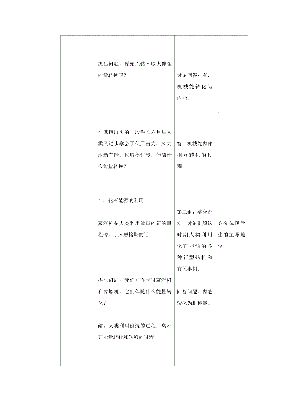 18.1 能源利用与可持续发展 教案（苏科版九年级下册） (7)_第3页