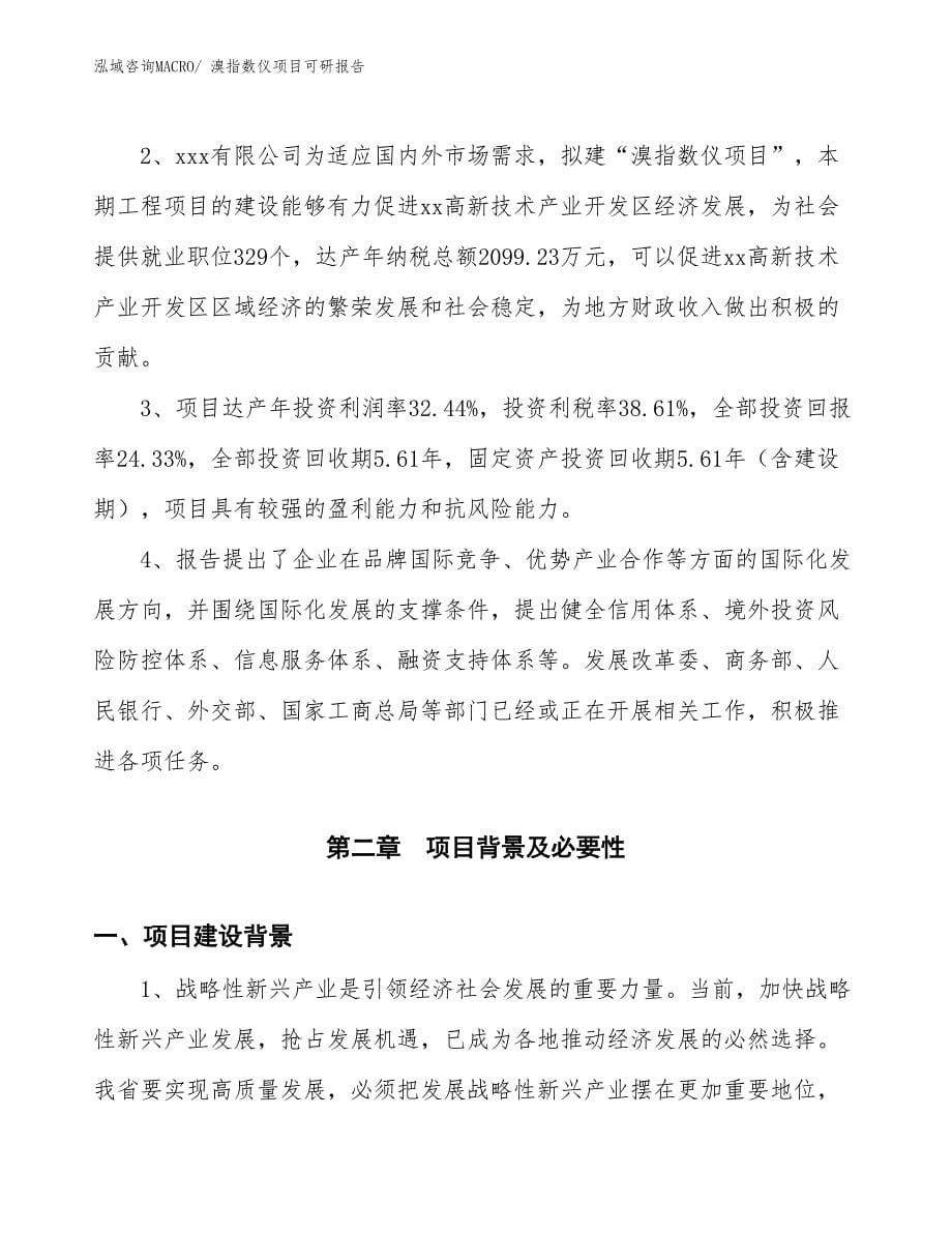 溴指数仪项目可研报告_第5页