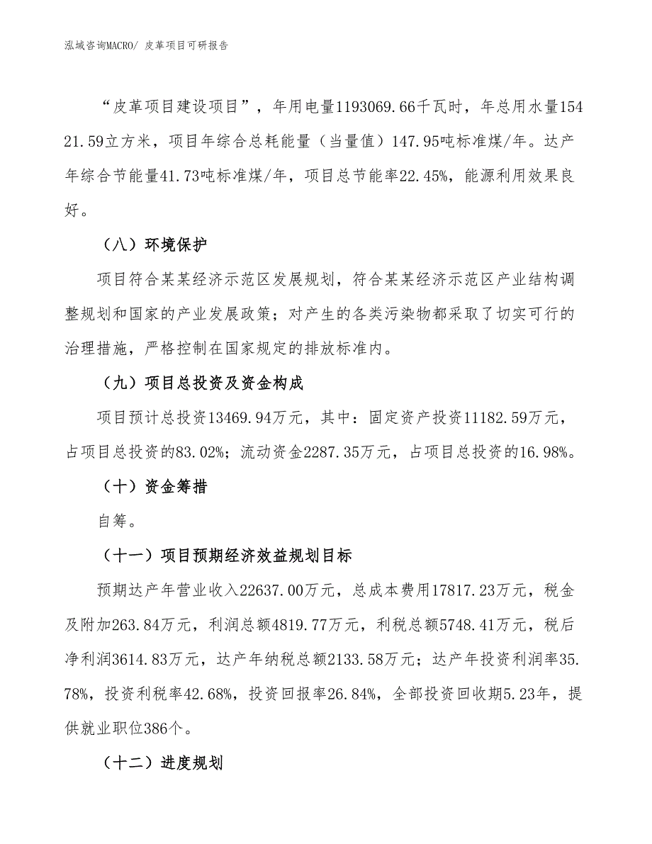 皮革项目可研报告_第3页