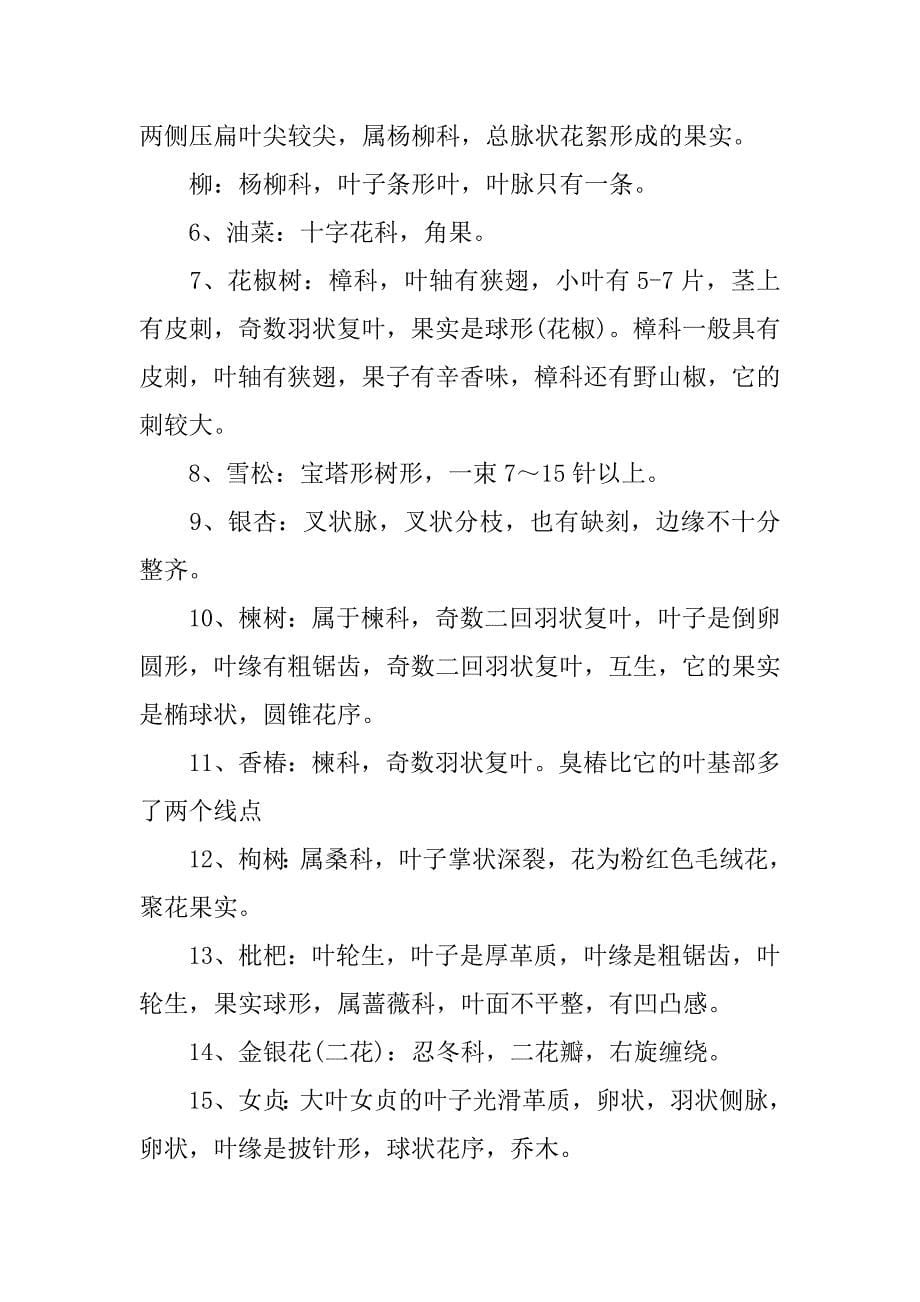 自然户外教学实习报告.doc_第5页