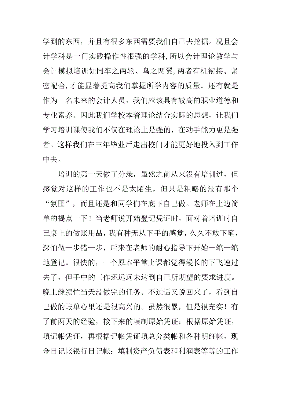 精选会计实训总结.doc_第3页