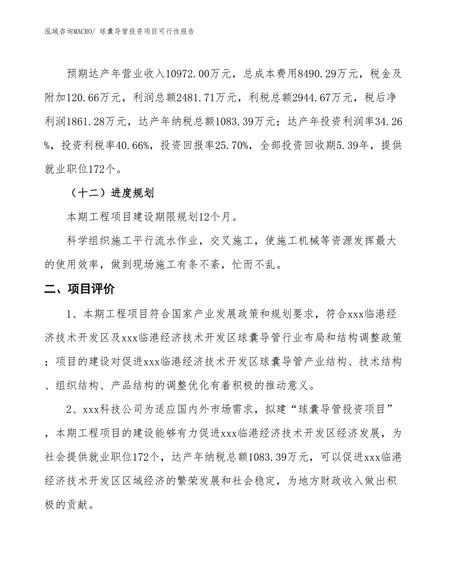 （项目申请）球囊导管投资项目可行性报告_第4页