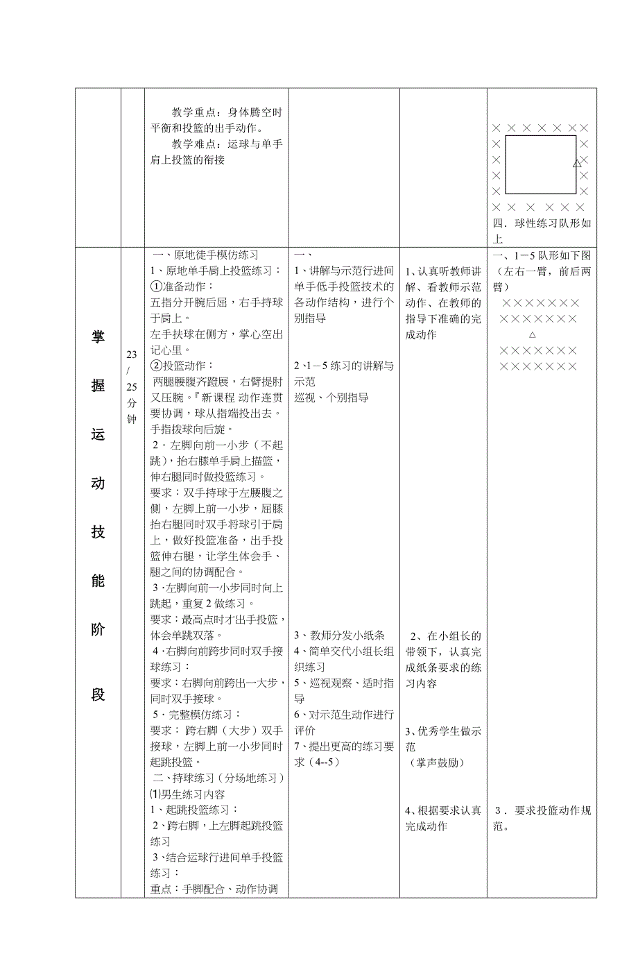 白沙中学初二体育室外课《行进间单手肩上投篮》篮球教案.doc_第2页