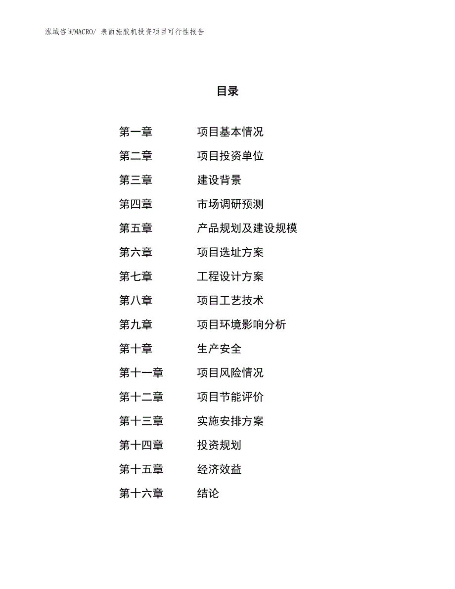 （项目申请）表面施胶机投资项目可行性报告_第1页