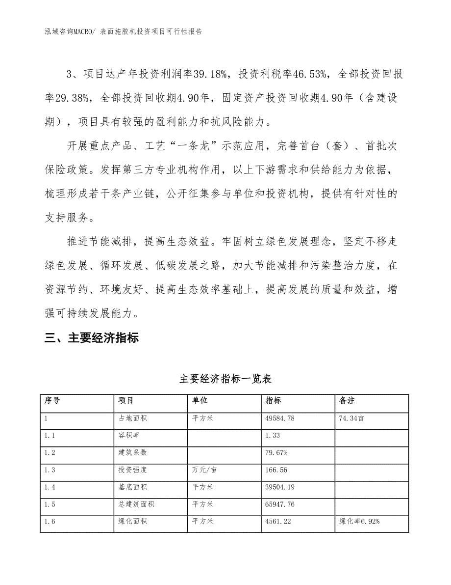 （项目申请）表面施胶机投资项目可行性报告_第5页