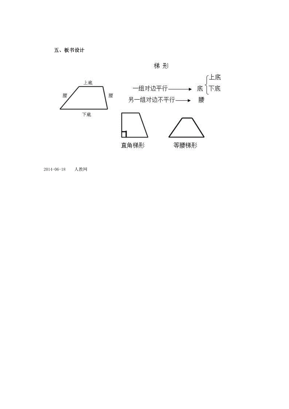 四年级数学上册《认识梯形》王昭静 教学设计.doc_第4页