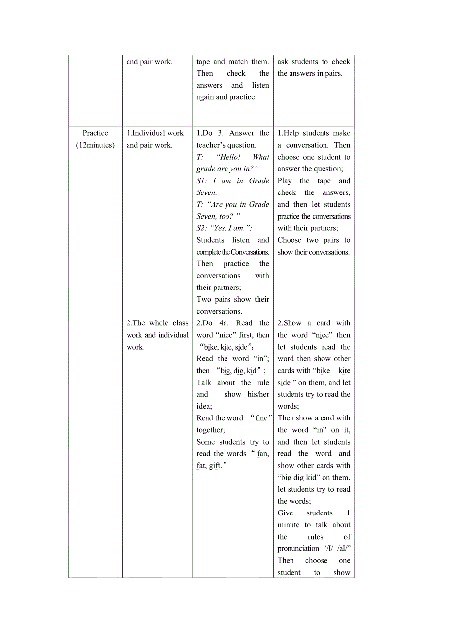 unit1 topic 3  教案（仁爱版七上）_第4页