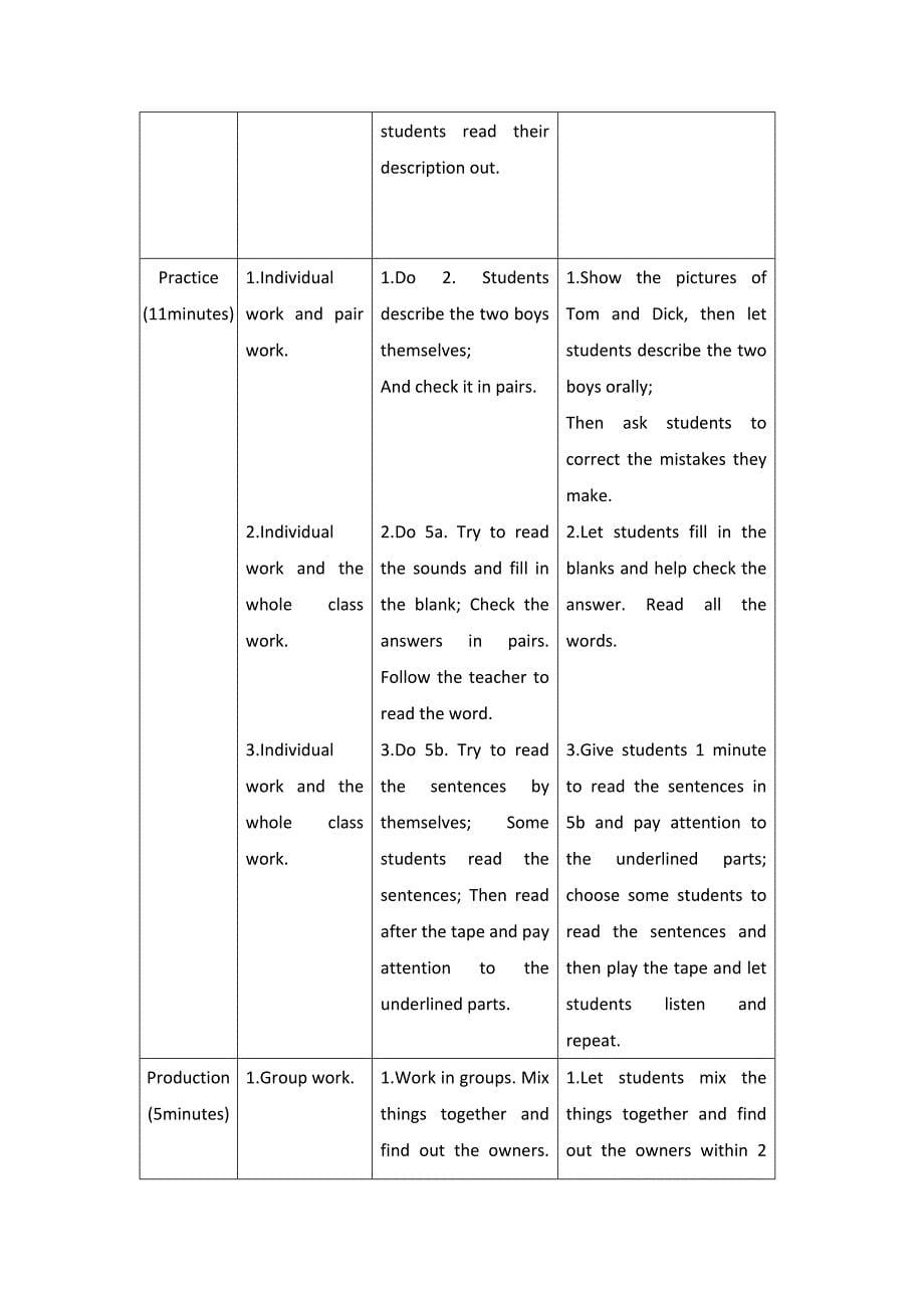 unit 2  topic 3  whose cap is it（sectionc） 教案 （仁爱版七年级上）_第5页