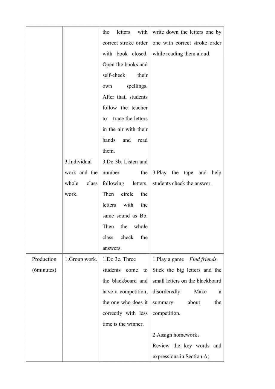 unit 1 topic 1 welcome to china（section a）教案 （仁爱版七年级上）_第5页