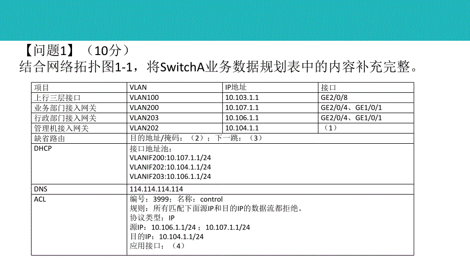 2018年5月软考网络工程师下午案例分析真题答案解析（2017年软考网工真题+答案）_第2页