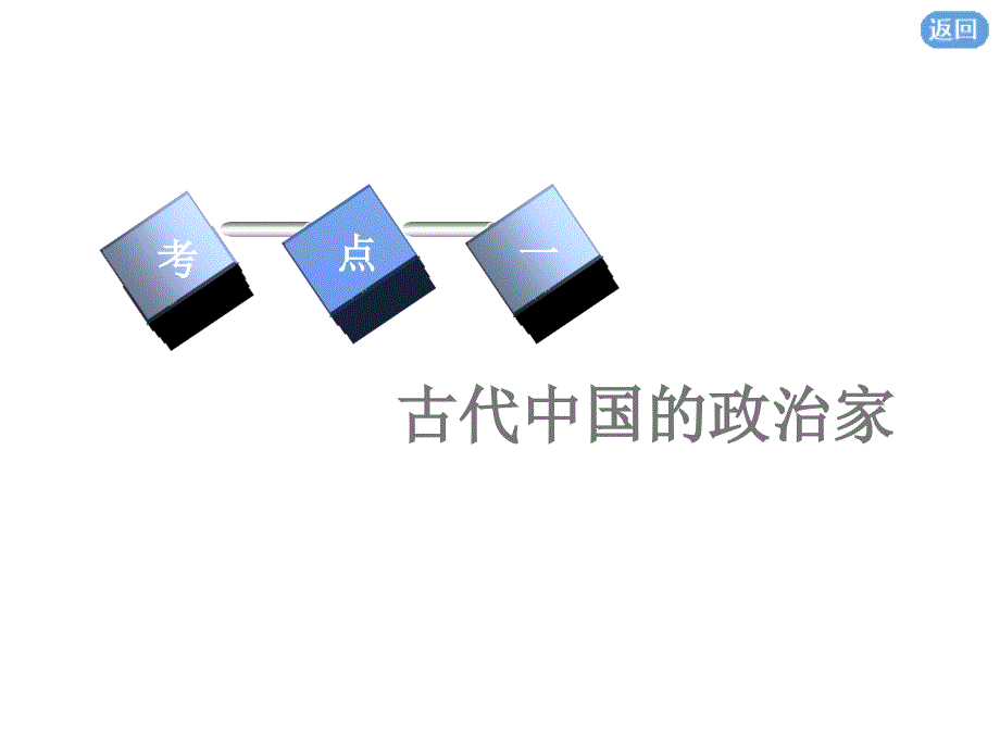 2020版高考历史一轮通史复习课件：选修4 第1讲　古代的政治家、思想家及中外科学家 _第4页